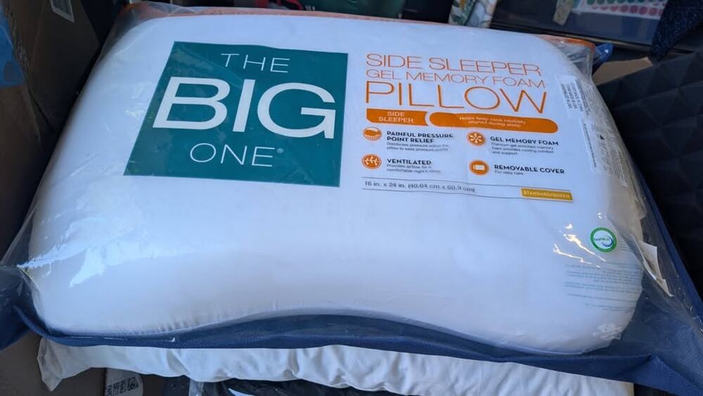 The Big One® Gel Memory Foam Side Sleeper Pillow